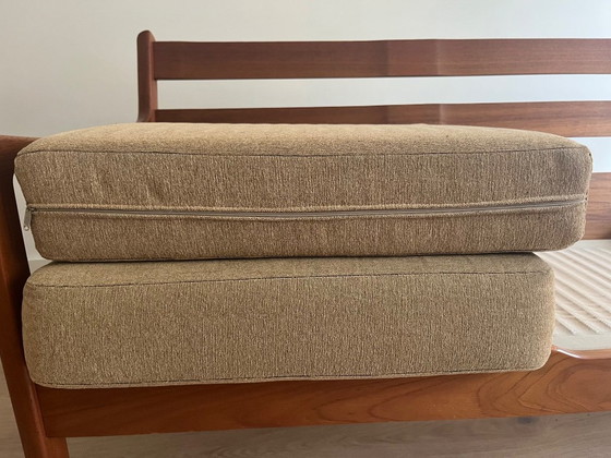 Vintage Teak Three-seater CADO Ole Wanscher – 3-5 seaters, Wood (photo 7 of 11)