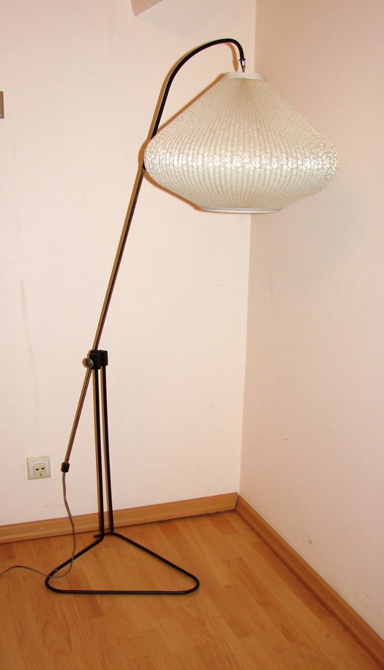 Image 1 of 60s-style floor lamp.