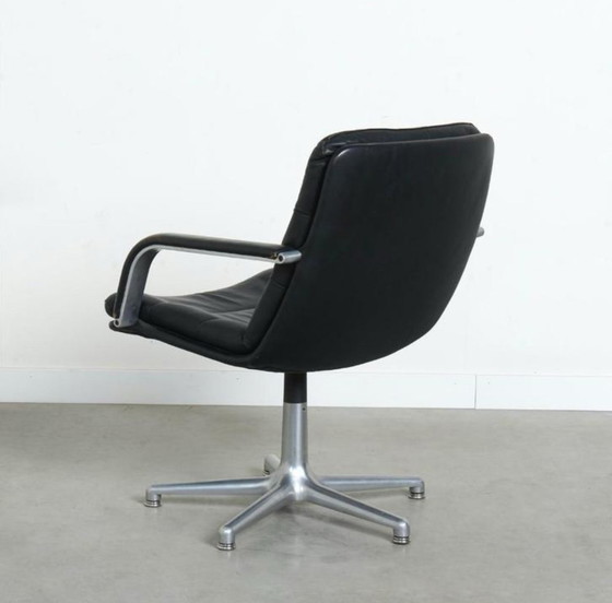 Image 1 of Artifort Geoffrey Harcourt fauteuil leder vintage