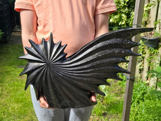 Image 1 of Set Of 2 Large Aluminum Vases, Falling Star