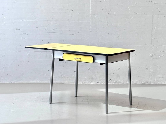 Image 1 of Kelko table with extension and drawer, Switzerland, 1950s