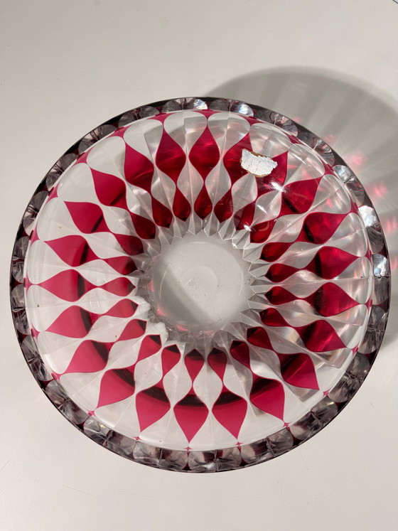 Val Saint Lambert Cut Crystal Bowl – Tableware, Glass (photo 4 of 5)