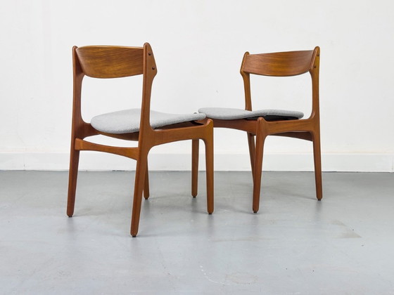Danish Teak Dining Chairs by Erik Buch for OD Møbler, 1960s, Set of 4 – Esszimmerstühle, Wood (photo 12 of 23)