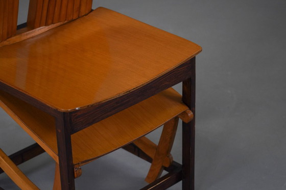 Image 1 of Chaises de salle à manger vintage au design sculptural unique, France années 1960, lot de 2