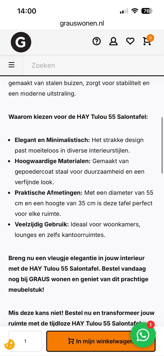 Image 1 of Hay Tulou coffeetable