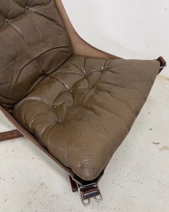 Image 1 of Sedia Falcon di Vatne Møbler, Norvegia, anni '70.