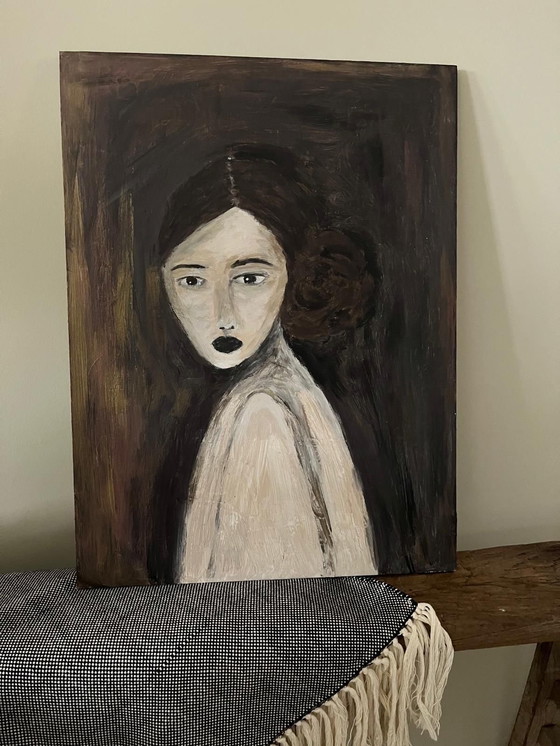 Image 1 of Self-made Portrait of a Woman