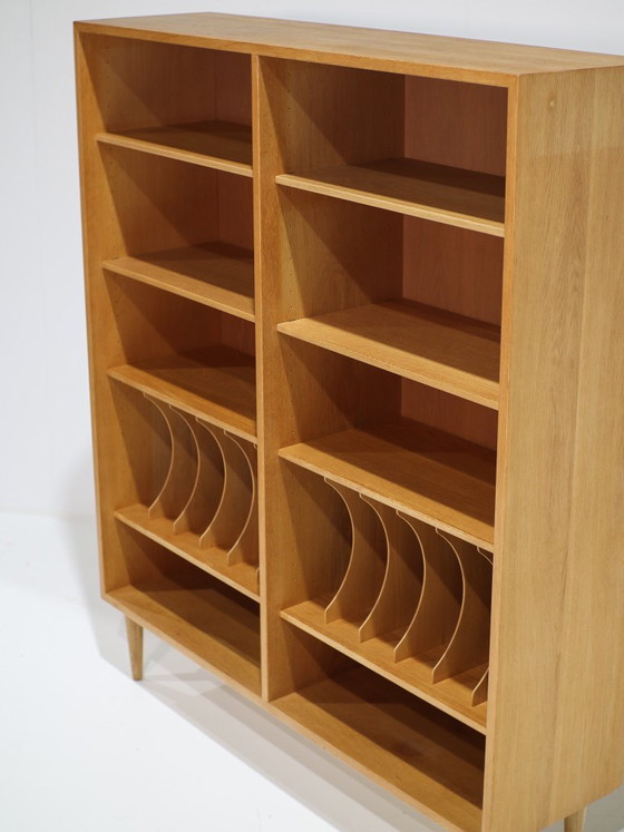 Børge Mogensen Öresund LP Cabinet Bookcase Oak 1960s – Karl Andersson & Söner, Wood, Vintage (photo 9 of 12)