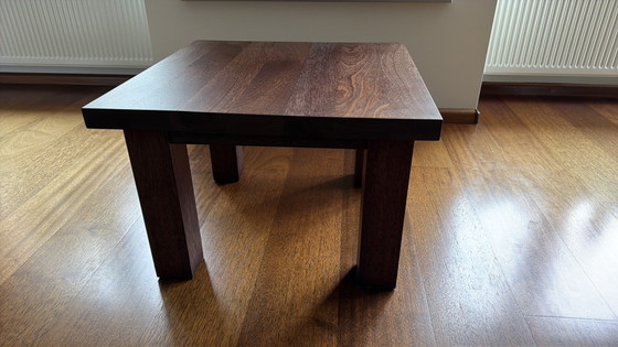 Image 1 of Massief hardhouten bloktafel 240x110 - Poten verplaatsbaar