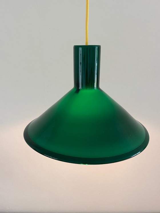 Image 1 of Vintage Holmegaard P&T Pendel (handgemaakt) - Michael Bang - Deense designlamp