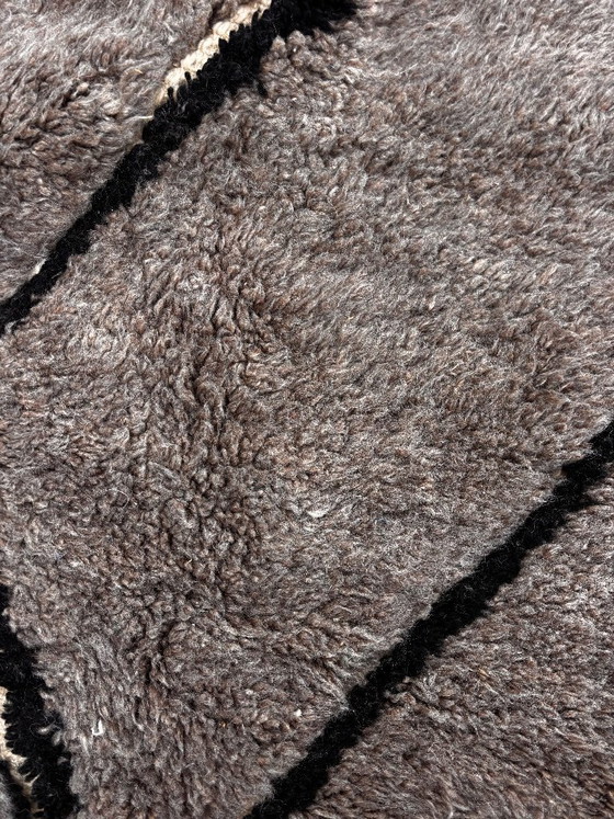 Image 1 of Tapis d'intérieur moderne en laine Mrirt 200x300 cm - Tapis berbère en laine fait main