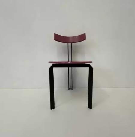 Mid-eeuws ontwerp Harvink zeta eetkamerstoel , jaren 1980