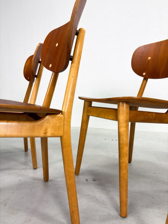 Set 'SB11' Dining chairs by Cees Braakman for Pastoe – Wood (photo 5 of 19)