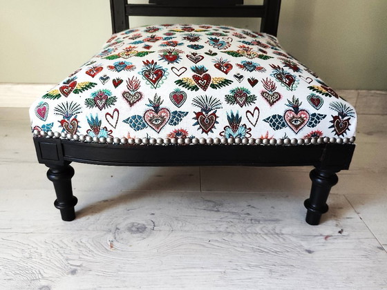 Image 1 of antico tavolo da preghiera restaurato