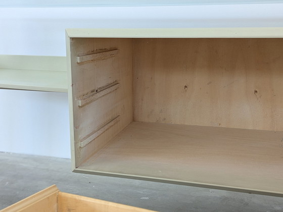 Image 1 of Bureau - Laiton, cristal, bois