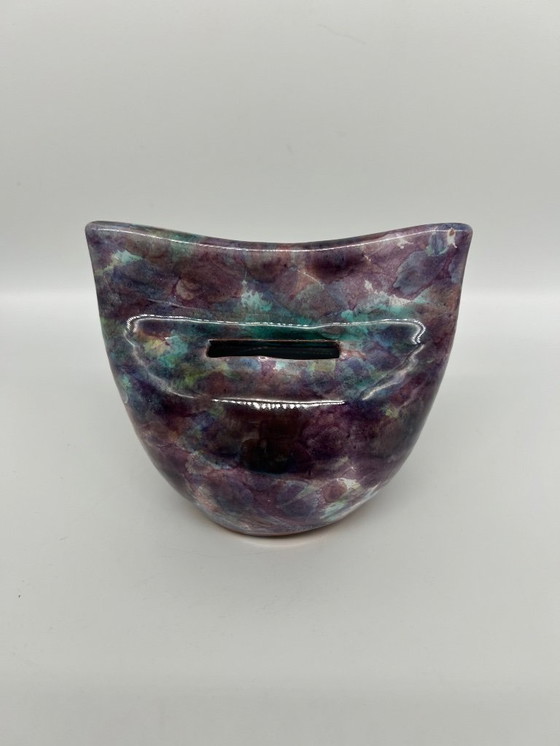 Image 1 of gufo in ceramica