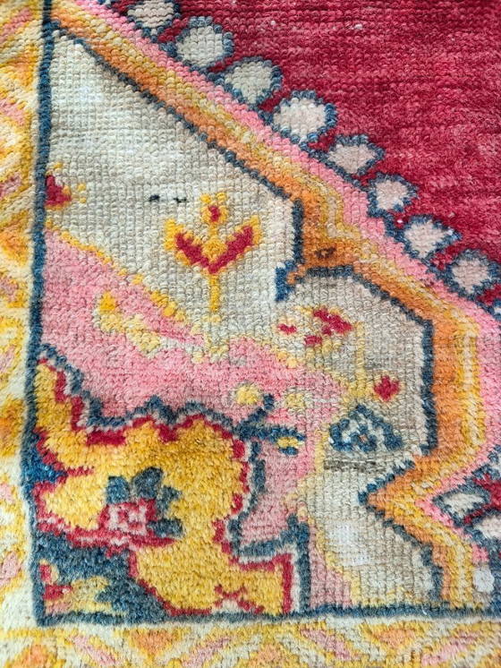 Image 1 of hand-patinated rug, 166 cm x 95 cm, mid-20th century