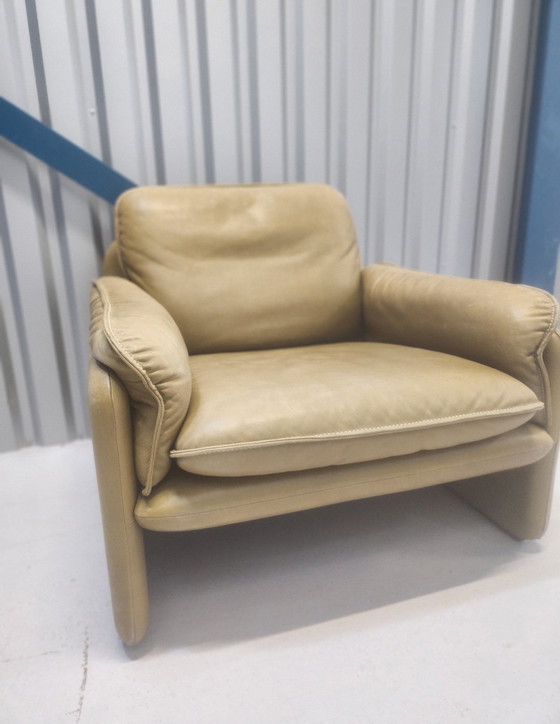 Image 1 of Fauteuil De Sede Fauteuil en cuir Ds61