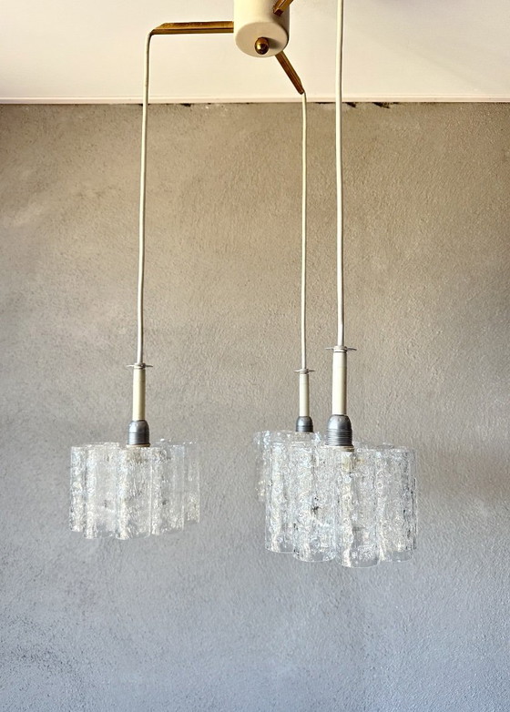 Vintage Doria Cascade Lamp – Hanglampen, Glass, Metal (photo 4 of 12)