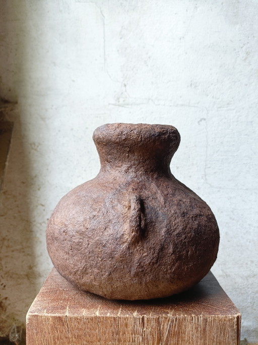 Vaso in cartapesta wabi-sabi