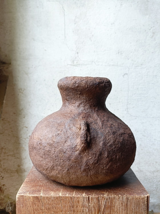 Image 1 of Vaso in cartapesta wabi-sabi