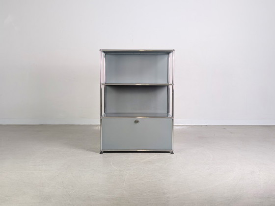 Image 1 of Credenza USM Haller Cassettiera di design Fritz Haller 3x1 grigio medio