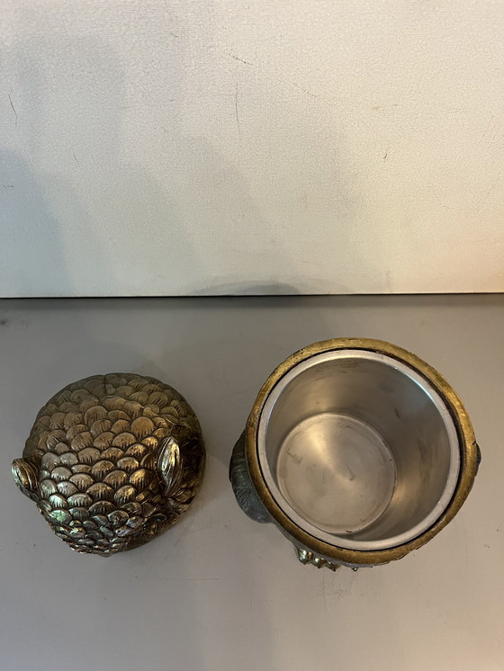 Image 1 of Vintage Italian ice bucket Mauro Manetti 'Owl'