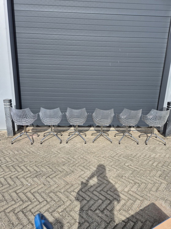 6 belle sedie di design Driade Meridiana – Sedie da pranzo, Plastica, Cromo (photo 7 of 9)
