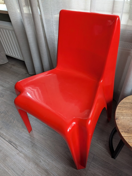 Image 1 of 2 vintage Böfinger stoelen