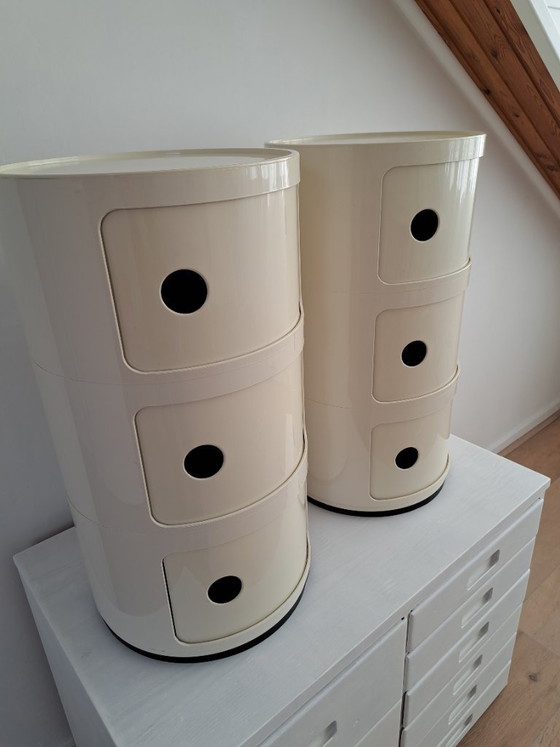 Image 1 of 2 Armoires Componibili, Kartell, Design Vintage