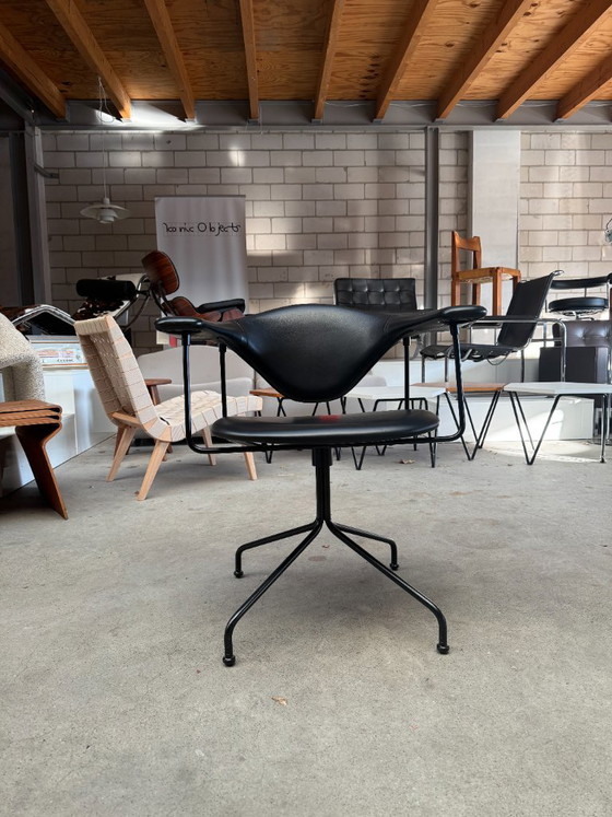 Set von 6 Gubi Masculo Stühlen, GamFratesi (Setpreis) – Esszimmerstühle, Leder, Metall (photo 2 of 12)