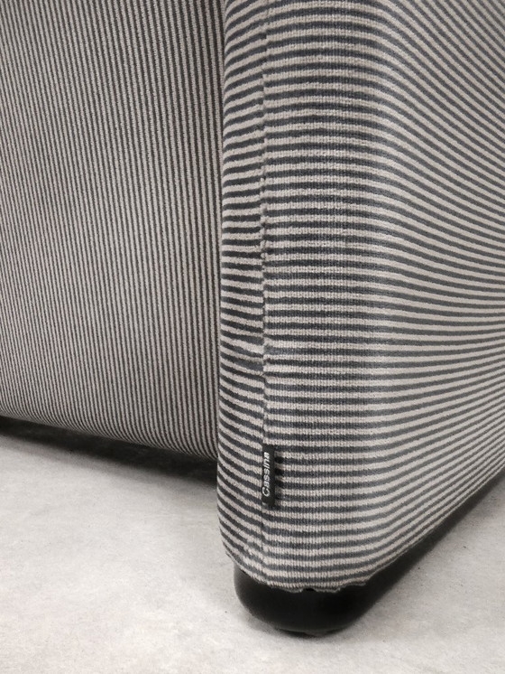 Image 1 of Cassina Maralunga 2 seater - bicolore gray
