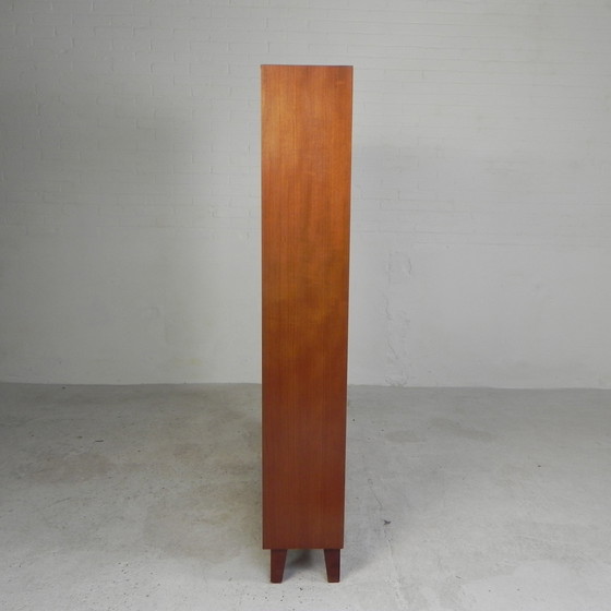 Image 1 of Vetrina con 4 ante scorrevoli in vetro, Musterring, anni '60