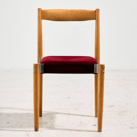 Image 1 of MK11089 Czechoslovak beech chair by Miroslav Navratil