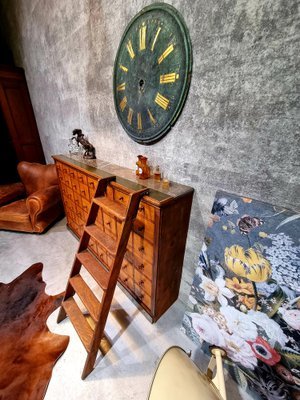 Image 1 of Apothekerskasten antique vintage artdeco originele eiken kasten uit apotheken
