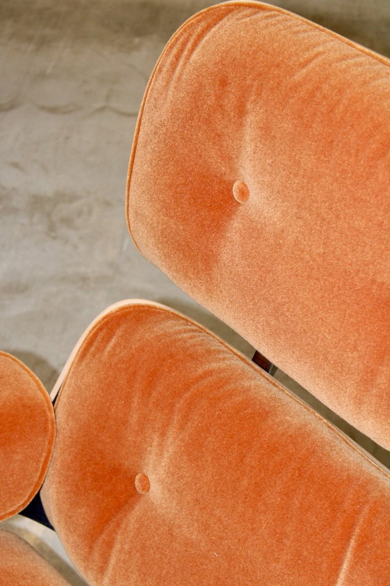Image 1 of Vitra Eames Lounge Chair + Ottoman - Calma Cognac