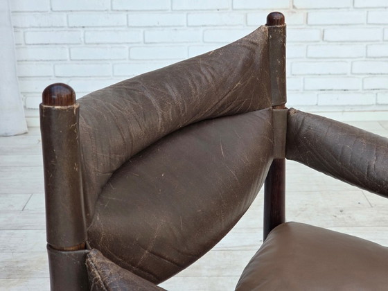 Anni '70, design danese di Kristian Vedel, Poltrone modello "Modus". – Legno (photo 14 of 17)
