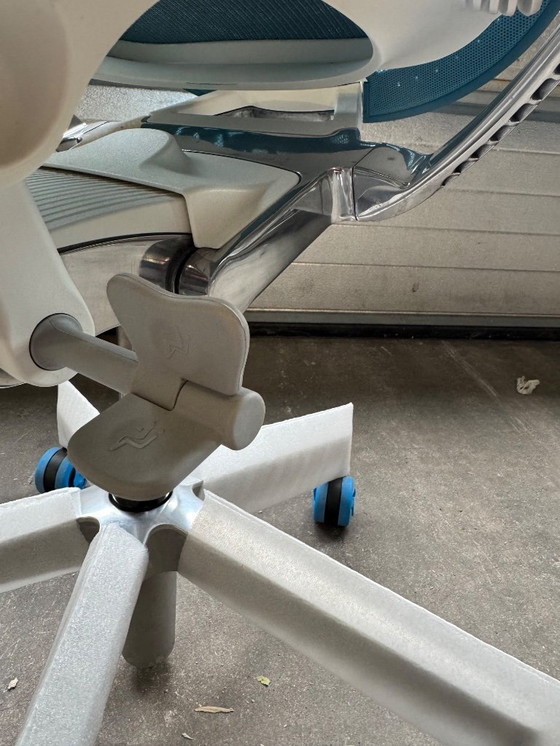 Image 1 of Herman Miller Mirra 2 Butterfly Blue polished refurbished