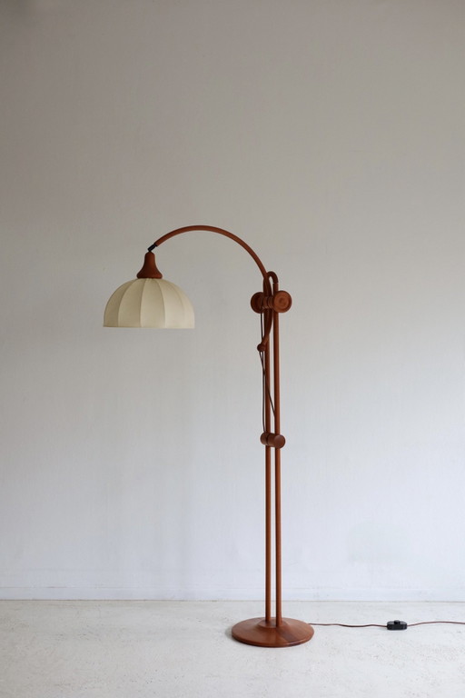 Lámpara de pie Vintage Domus, regulable en altura