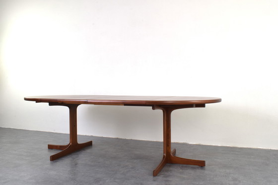 Image 1 of Mid-Century Danish Teak Extendable Dining Table, 1960s.