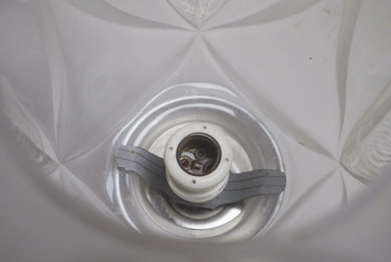 Sputnik Chandelier 8 Light Mid Century Chrome Faceted Glass Globes Ceiling Lamp Space Age Atomic – Metal (photo 49 of 52)