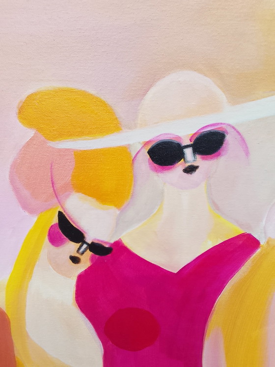 Acrylic painting #Womb 100x100cm – joart, Paintings & Drawings, Canvas (photo 9 of 9)