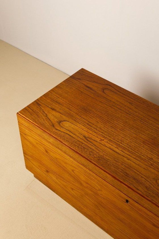 Image 1 of Baúl cofre para mantas de teca de mediados de siglo de Riis Antonsen, Aabenraa Dinamarca, años 60