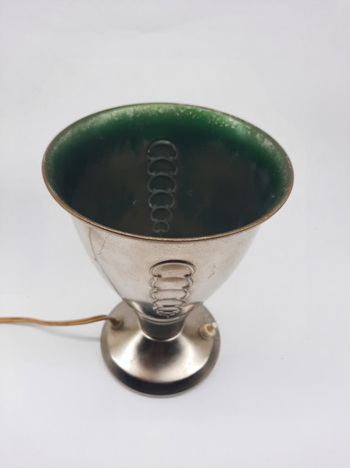 Art Deco uplight tafellamp jaren '30 Philips – tafellampen, Metal (photo 2 of 5)