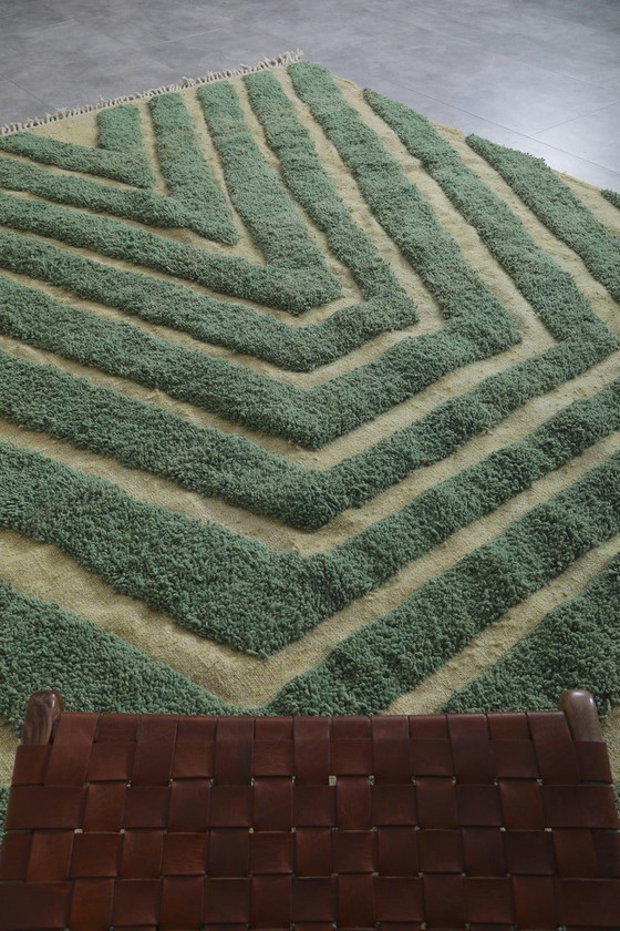 Image 1 of Tappeto berbero tessuto a mano, lavorazione artigianale tradizionale, dimensioni 150/250 cm