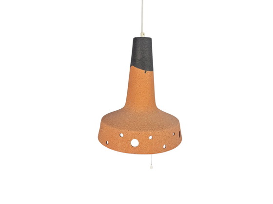 Image 1 of Lampada a sospensione vintage - Ceramica - Fat Lava - Interruttore a tirante - Germania Ovest - Anni &#39;70