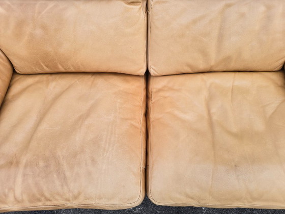 de Sede DS-70 2 seaters in vintage leather, 1980s, Beige (photo 10 of 11)