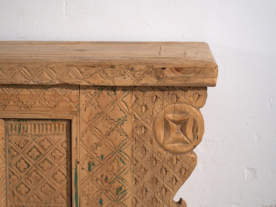 Aparador bajo antiguo de estilo oriental (c.1900) #56, Aparadores, Madera, Hierro, Beige (foto 45 de 60)