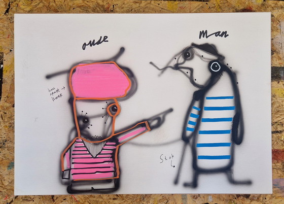 Image 1 of Hamelink: Old man