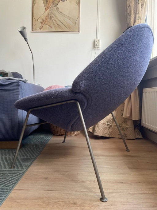 Vintage Artifort F555 Lounge armchair – fauteuils, Metal, Textile (photo 2 of 7)